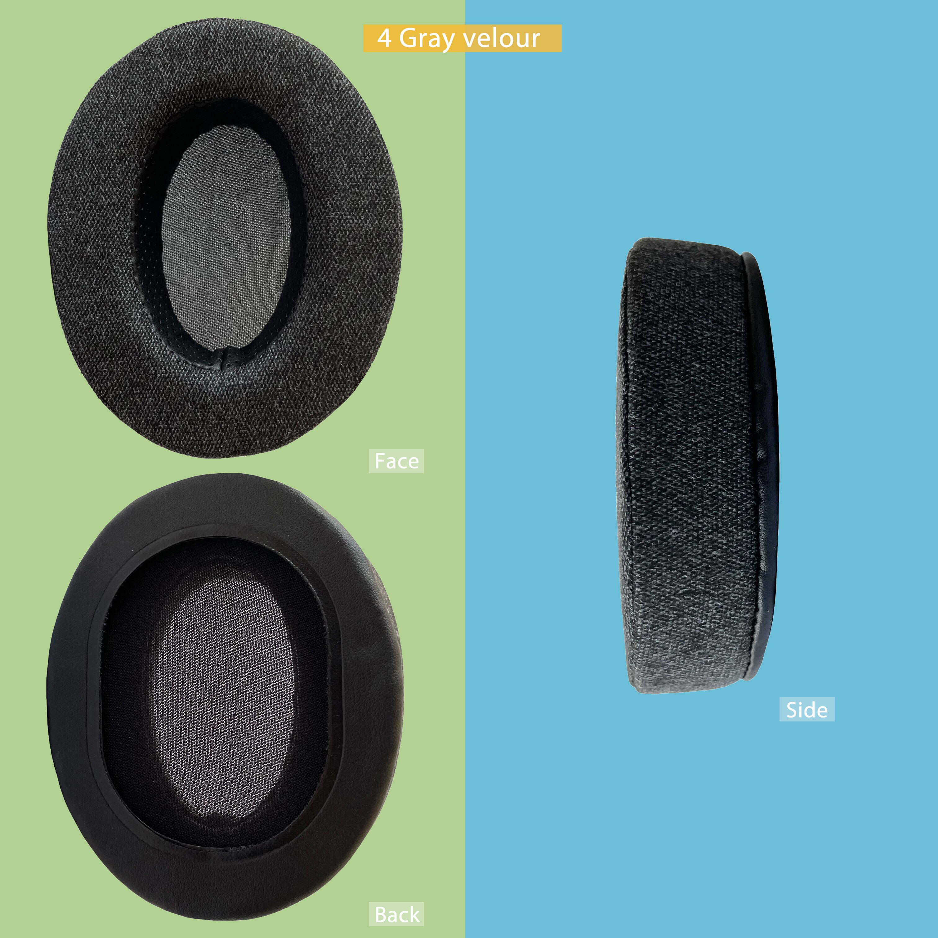 THOUBLUE-almohadilla de repuesto para auriculares CoolerMaster MH751, cubierta de espuma de memoria, almohadillas para auriculares