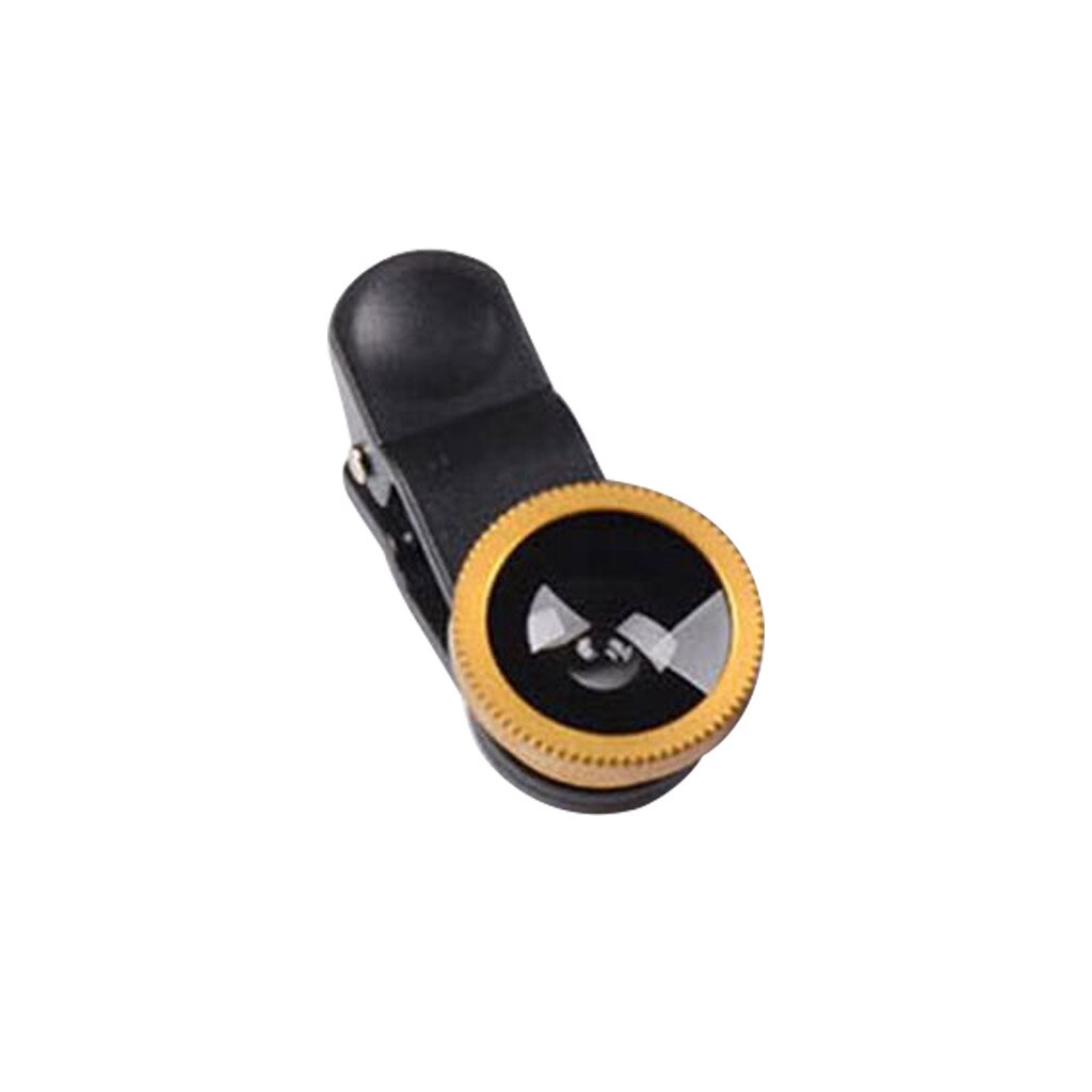 3 in1 Lente 0.45X Ampio Angolo di + 12.5X macro Obiettivo Professionale HD Obiettivo della Fotocamera Del Telefono per Xiaomi Samsung LG Huawei p20 P30: oro