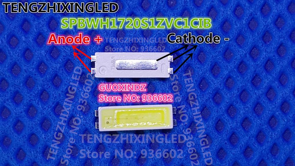 Pour SAMSUNG LED LCD rétro-éclairage TV Application LED rétro-éclairage TT721A 0.5W 3V 7020 blanc froid LED LCD TV rétro-éclairage SPBWH1720S1