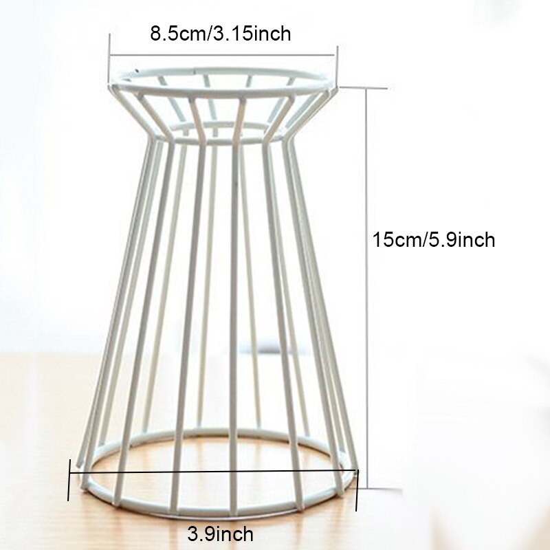 Soporte para clavel de aire Tillandsia de Metal, para interior, de mesa, grande, para plantas, soporte para plantas, 2 unidades