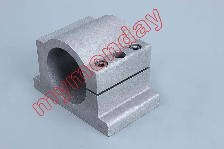 Cast Aluminum 65mm Spindle Fixture Mount Bracket Clamp in Machine Tool Spindle
