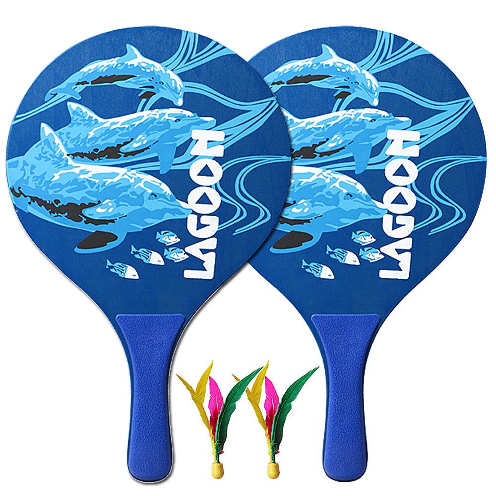 Paddle Ball Game Beach Tennis Pingpong Cricket Badminton Racket Paddles Set Indoor Outdoor Racquet Game For Kids And Adults