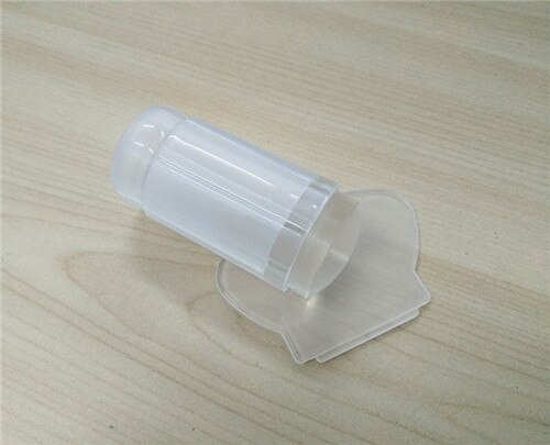 1,57 in Nagel Stamper Schaber Kit Nagel Stempel Schaber Werkzeug Polnischen Drucken Vorlage Runde Kopf Klar Silikon Stamper YZ27: YZ01