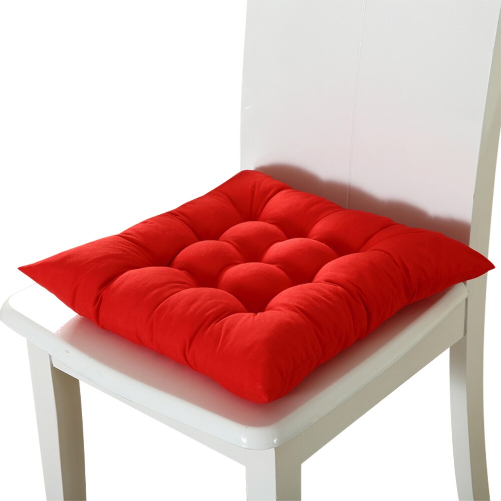 Kamer 1/2/4 Pcs Kussen Winter Kantoor Kussen Stoel Achterbank Kussen Sofa Kussen Hip Kussen 37x37cm: ZD10
