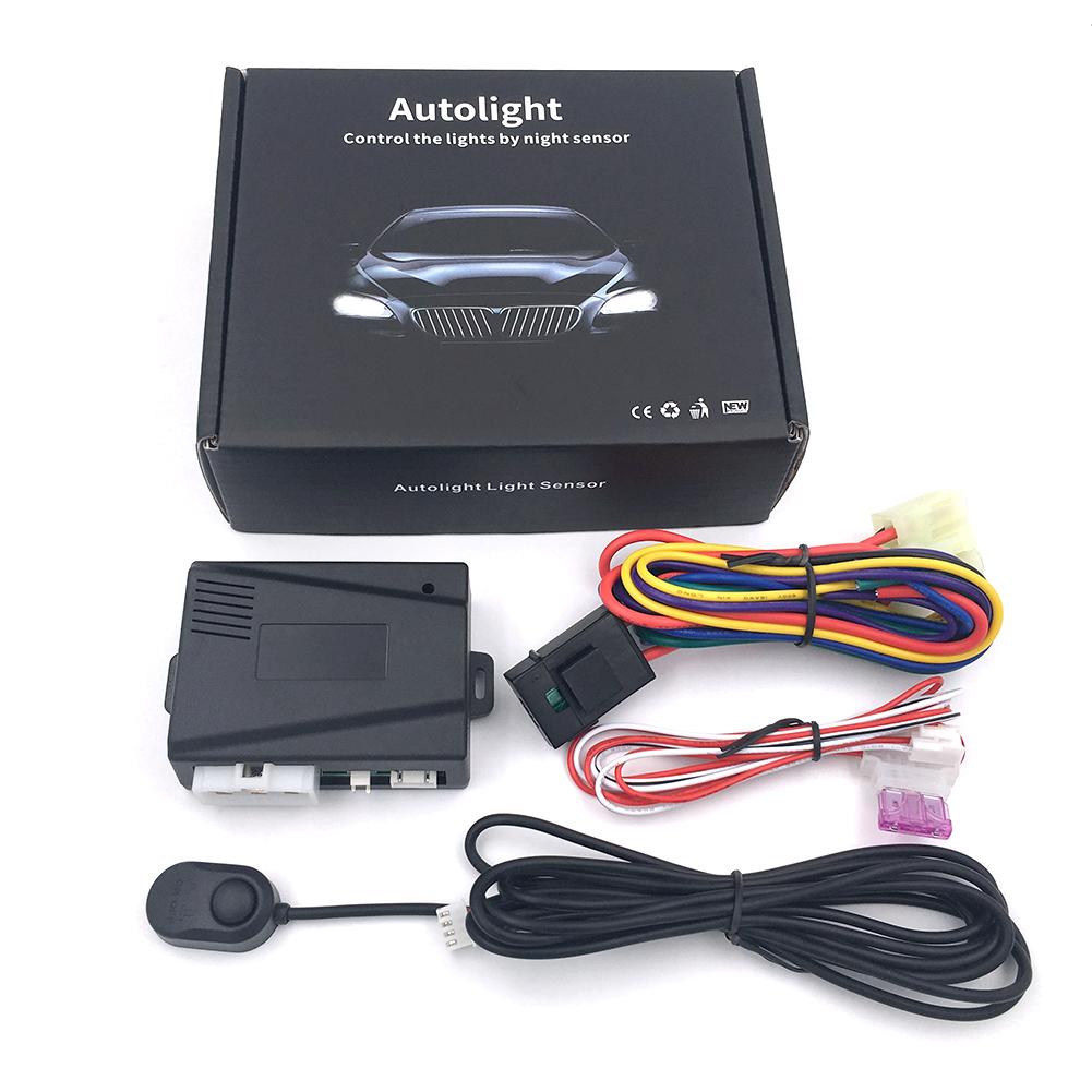 1einstellen 12V Universal- Auto Automatische Scheinwerfer Sensor Kontrolle Schalter Änderung Scheinwerfer Kontrolle System