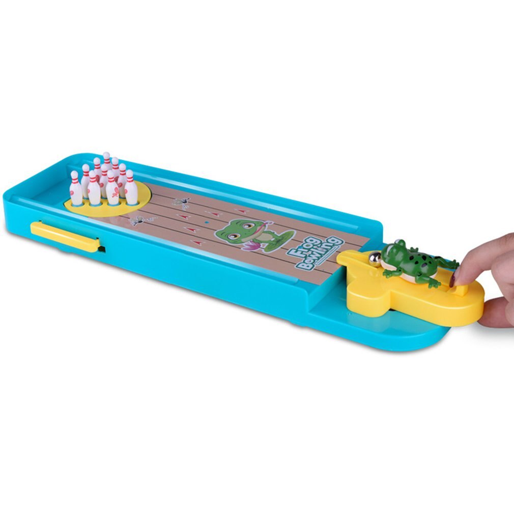 Kreative Mini Bowling Bälle Eltern Interaktive Spiel Tabelle Spiele Spielzeug Beste für freundlicher FrüHenne Eductional