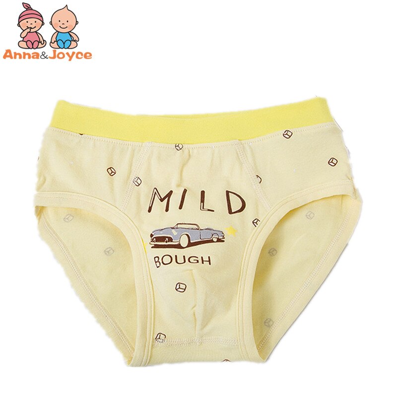 2 stuks / partij jongensondergoed babyjongens schattig ondergoed kinderen jongens slips