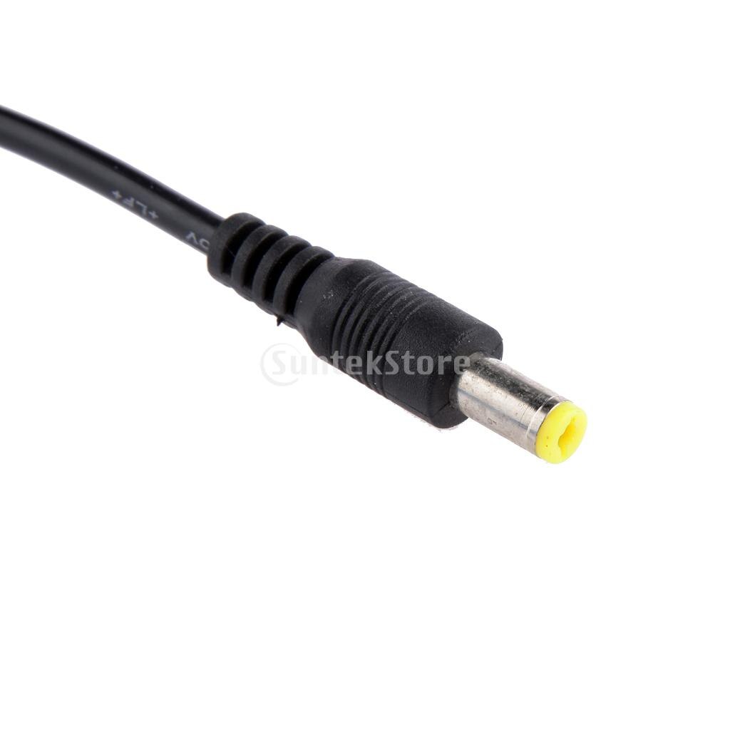 Power Up Your Cam: AbleGrid USB To 12V 500mA AC/DC Power Cable – 3ft, For CCTV Security Cameras