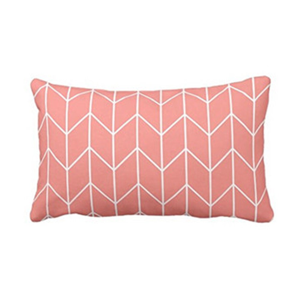 Funda de cojín con sonrisa de 30X50cm, cómoda funda de almohada para el hogar, pura y fresca, colorida