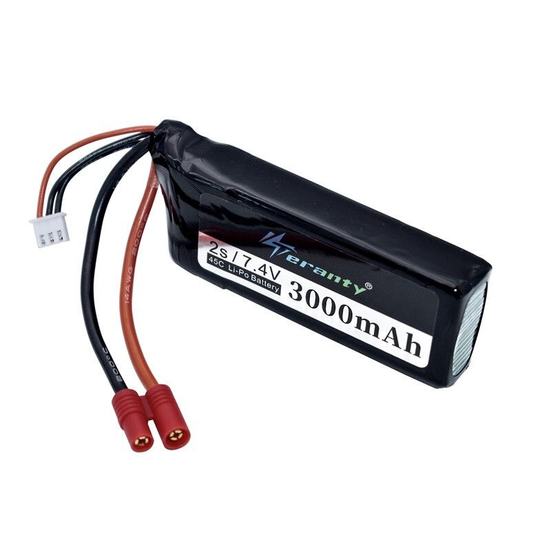 1Pcs Upgrade X8W x8c X8G X8HC X8HW X8HG HQ899 7.4 V 3000mAh Lipo Battery For RC Quadcopter Spare Parts VS 7.4V 2500mah Battery