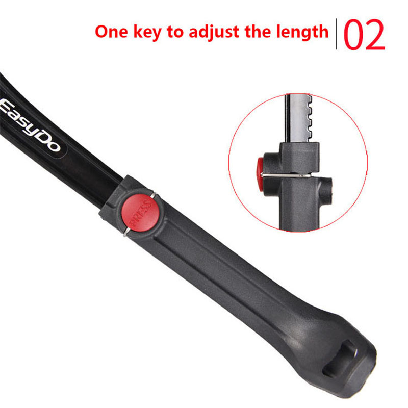 24"-28" Bicycle Footrest Adjustable Bike Parking Rack Cycling Side Foot Stand Support Mountain Bike Holder Kickstand Brace Tools