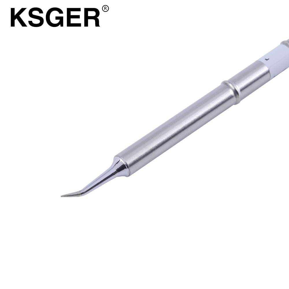 KSGER T12 elektryczne końcówki lutownicze T12-K B2 BC2 ILS JL02 D24 KF dla Hakko fx951 DIY zestawy stacji lutowniczej
