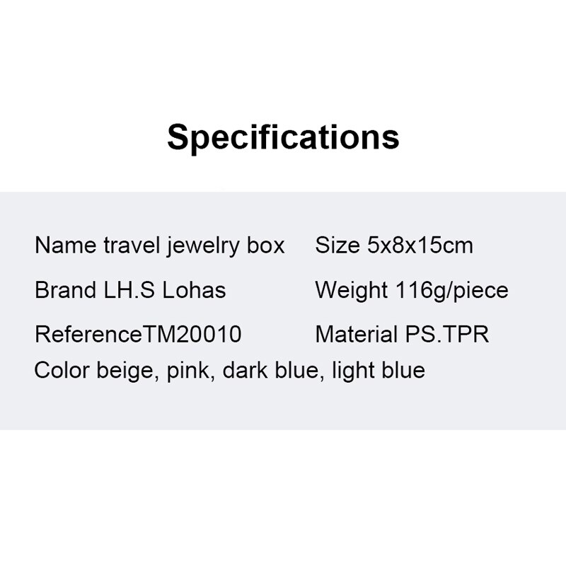 1Pcs Simple Jewelry Box Earrings Portable Jewelry Storage Box Earrings Earrings Ring Small Jewelry Box
