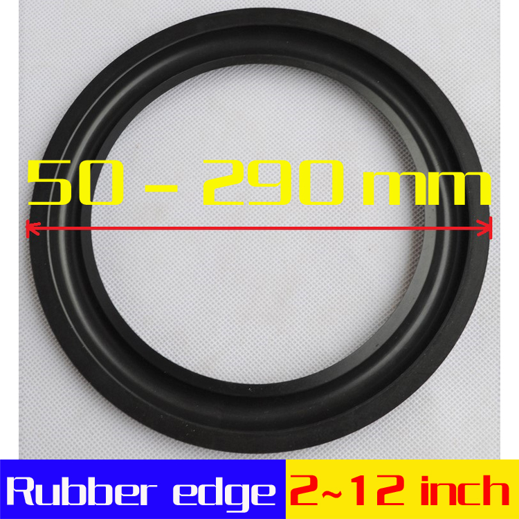 HI-FI DIY LIVE 4 5 6.5 7 8 10 12 inch (100~300mm) woofer Speaker Repair Parts Accessories Rubber edge Folding Ring Subwoofer