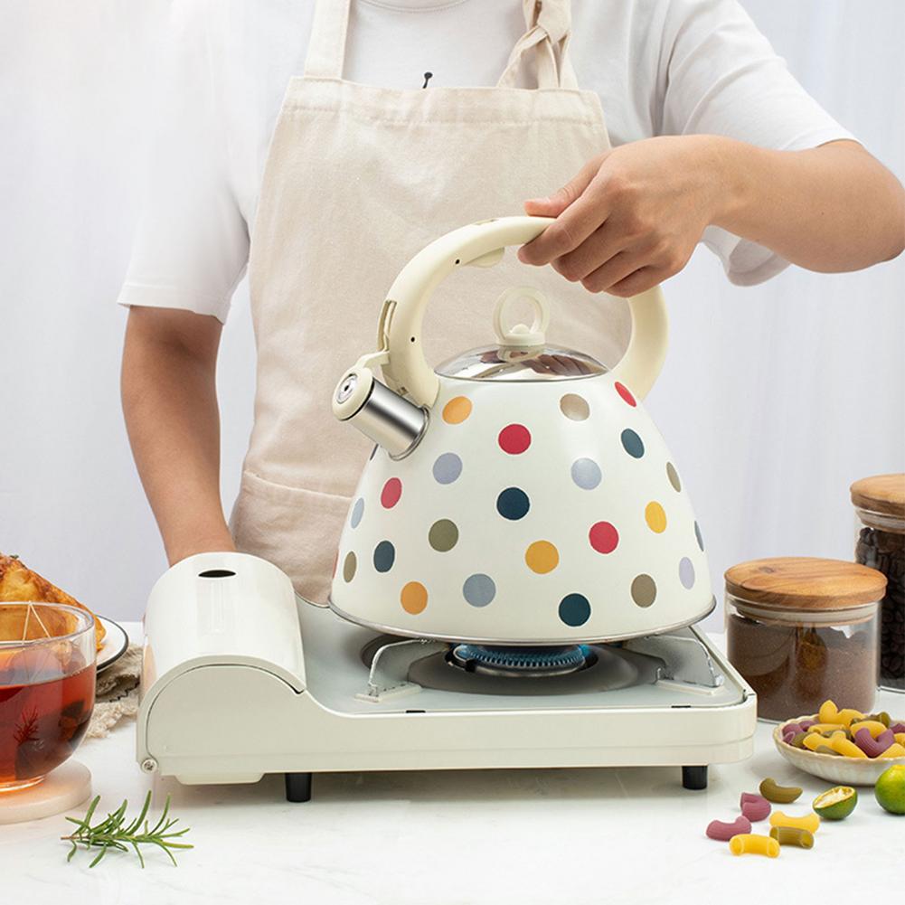 Bouilloire Sifflet En Acier Inoxydable 3L Artic Grandado Bouilloire Sifflet En Acier Inoxydable 3L Artic Grandado