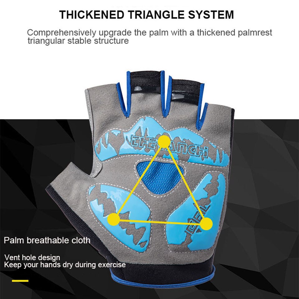 Oddychające rękawiczki robić ćwiczeń silikonowe dłonie dziurawy Powrót rękawice gimnastyczne podnoszenie ciężarów trening hantle na wolnym powietrzu kulturystyka Accessorie