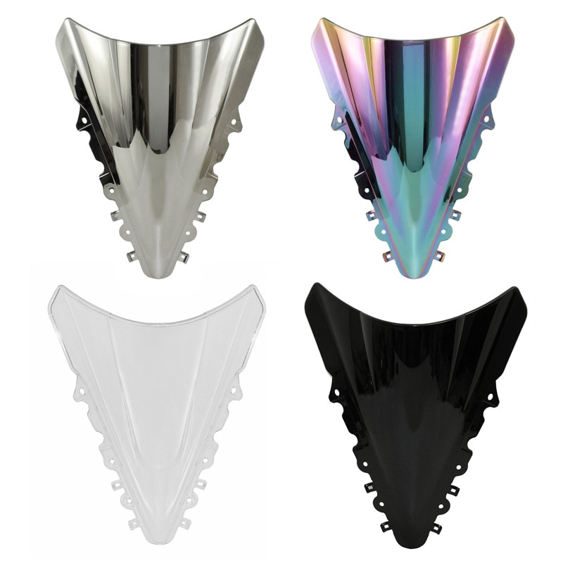 Motorrad Windschutzscheibe Für Yamaha YZF R15 V2 Double Bubble Windschutz Schild Bildschirm