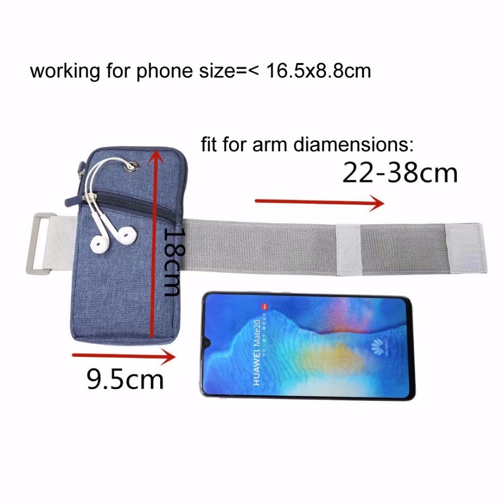 Running Sport Armband Case Voor iPhone X XS Max XR Voor iPhone 6 6 s 7 8 Plus, google Pixel 2 3 XL, Oneplus 3 5 5 t 6 6 t McLaren