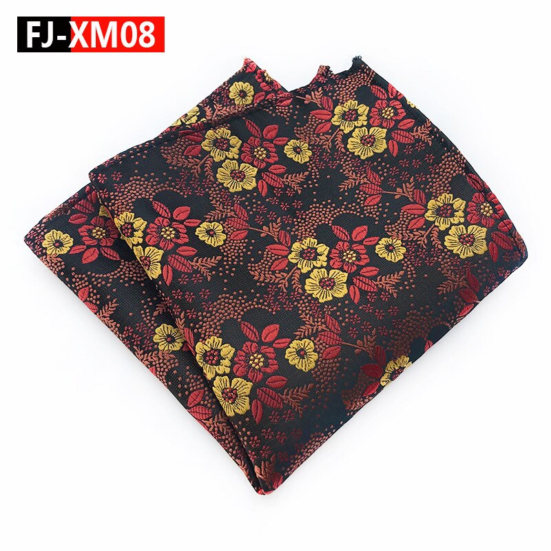 Plum Flower Suit Pocket Handkerchief Chest Silk Napkin Towel Pocket Square: FJ-XM08