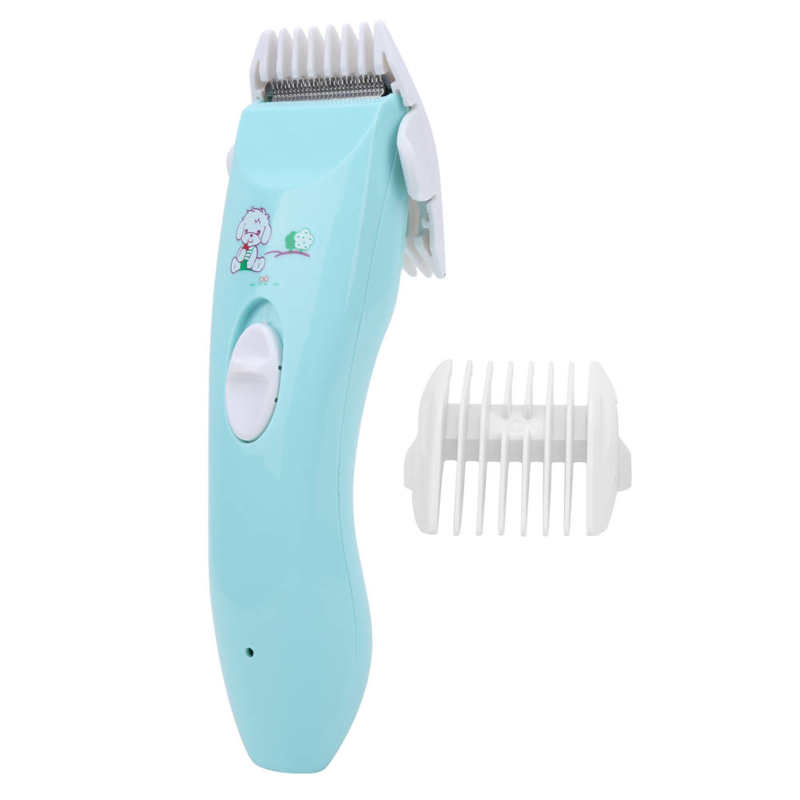 Elektrische tondeuse voor baby's met laag geluidsniveau, stille draadloze trimmer voor kinderen, haarknipapparaat voor kinderen, babyhaarverzorging