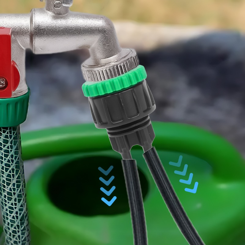 5/1 Stuks Kraan Adapter 2 Way Splitter Boerderij Druppelirrigatie Slang Connector Tuin Plant Bloem Bed Water Irrigatie Accessoires