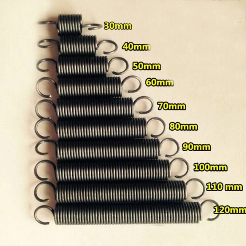 Expansion Quellen Verlängerung Zugfeder Draht Durchmesser 1,4mm OD 9mm