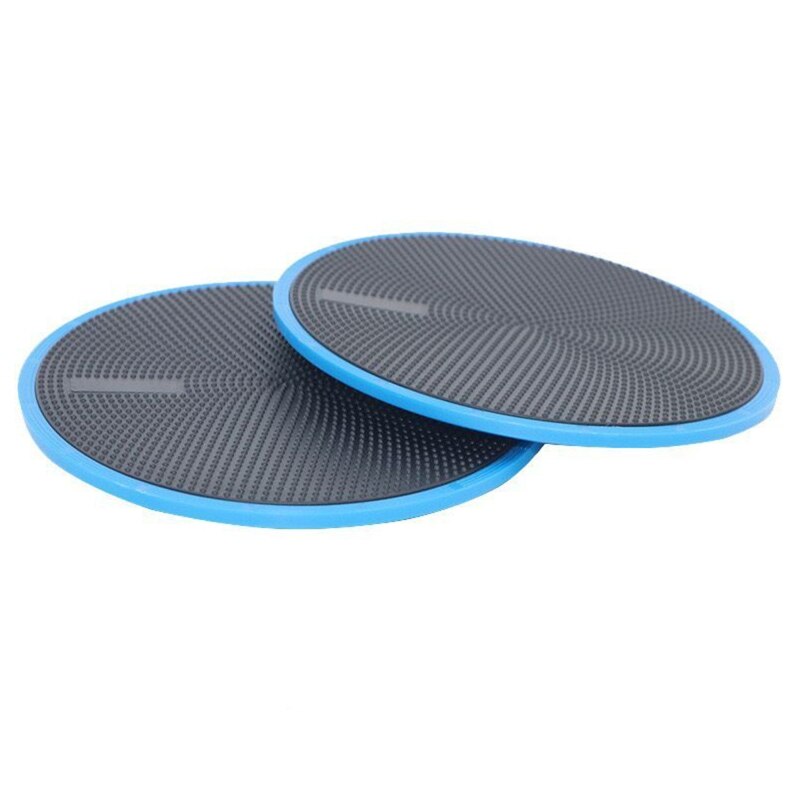 Fitness Sliding Discs Double Side Exercise Gym Round Full Body Sport Core Pads Q1FF: Blue