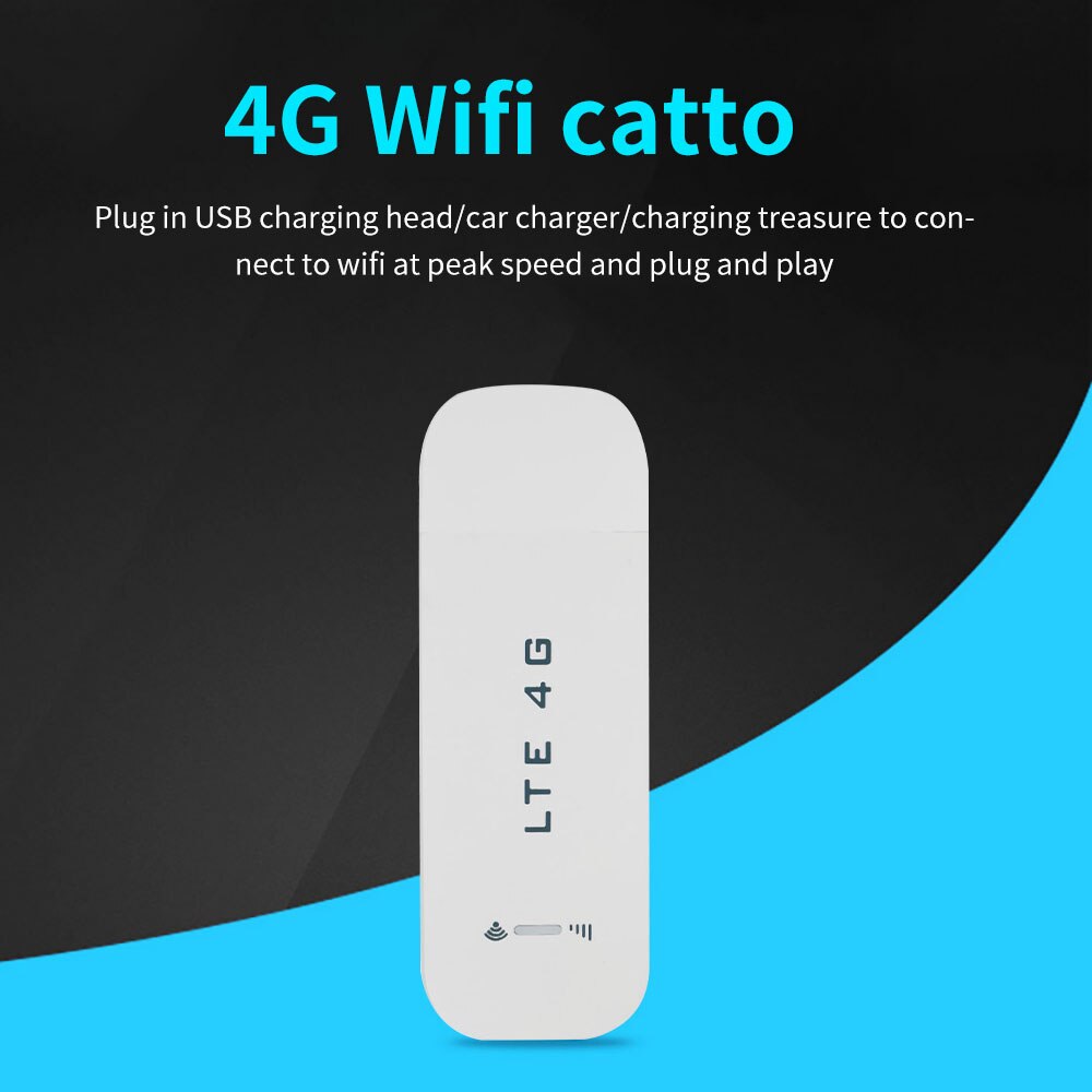 Mini wi-fi stick sim-kort data hotspot dongle bredband nätverk hotspot 4g usb router trådlöst wifi lte carfi adapter modem