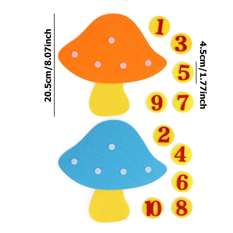 Kinder DIY Frühe Bildung Kinder Spielzeug Montessori Lehrmittel Zu Lernen Filz Praktische Mathematik Spielzeug Liefert für Kindergarten: Silber