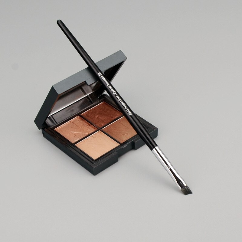 22 # Schuine Liner Make-Up Kwasten Schuine Wenkbrauw Eyeliner Smudge Smokey Mengen Pro Brow Make Up Kwast Cosmetische Tool