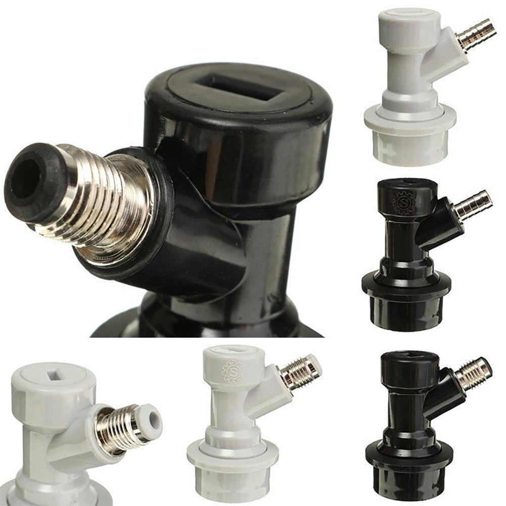 Barril de bloqueo de bola desconectar, conector rápido con púas, roscado, dispensador de cerveza