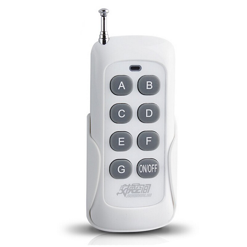 JD211A1N5 5 Channel Disconnected Switch RF Wireless Remote Control Switch 5CH Digital Numbered Receivers Light Switch 220V