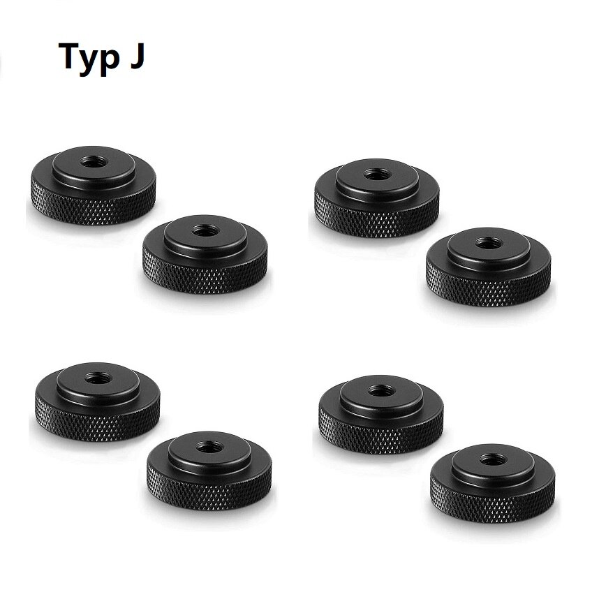 Camera Screw Converter Adapter Kit 1/4 Male Screw 3/8 Female Screw Adapter Cold Shoe Shoe Adapter Camera Accessories Kit: Typ J