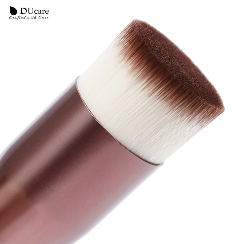 Ducare Professionele Foundation Kwast Vloeibare Platte Borstels Voor Gezicht Make-Up Set Gereedschap Schoonheid Essentiële Make Up Borstels