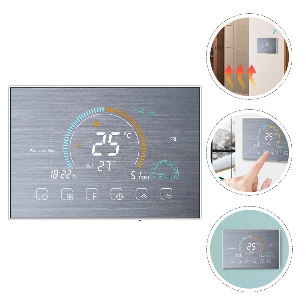 1 Set Smart Thermostaat Standaard Vloerverwarming Thermostaat Digitale Thermostaat