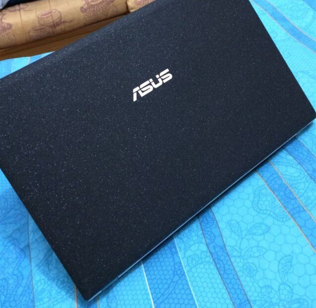 Laptop Carbon fiber Vinyl Skin Sticker Cover For ASUS G73 G73JW G73JH G73SW 17.3-inch: Black Star Matte