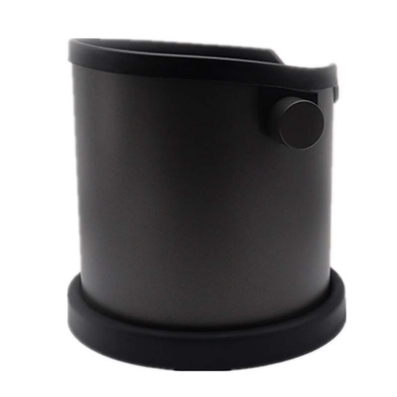 Coffee Grind 20L Stainless Steel Coffee Knock Box Espresso Grind Container Anti Slip Dump Bin Waste Bin with Detachable