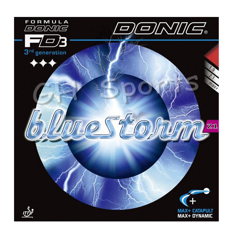 DONIC BLUESTORM (BlueStorm Z1 / Z2 / Z3) Table Tennis Rubber Ping Pong Sponge Tenis De Mesa