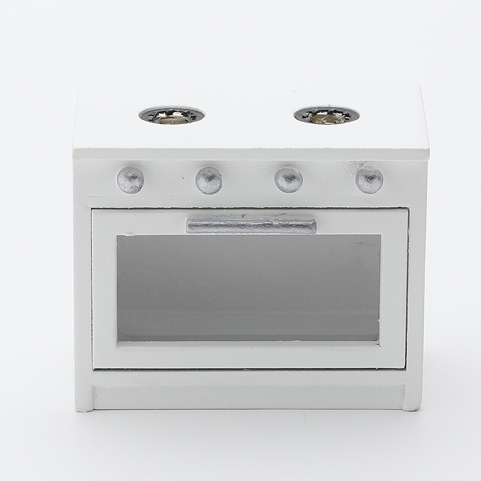 Mini Furniture Play Simulation Kitchen Gas Stove Model Toy for Doll House Decor