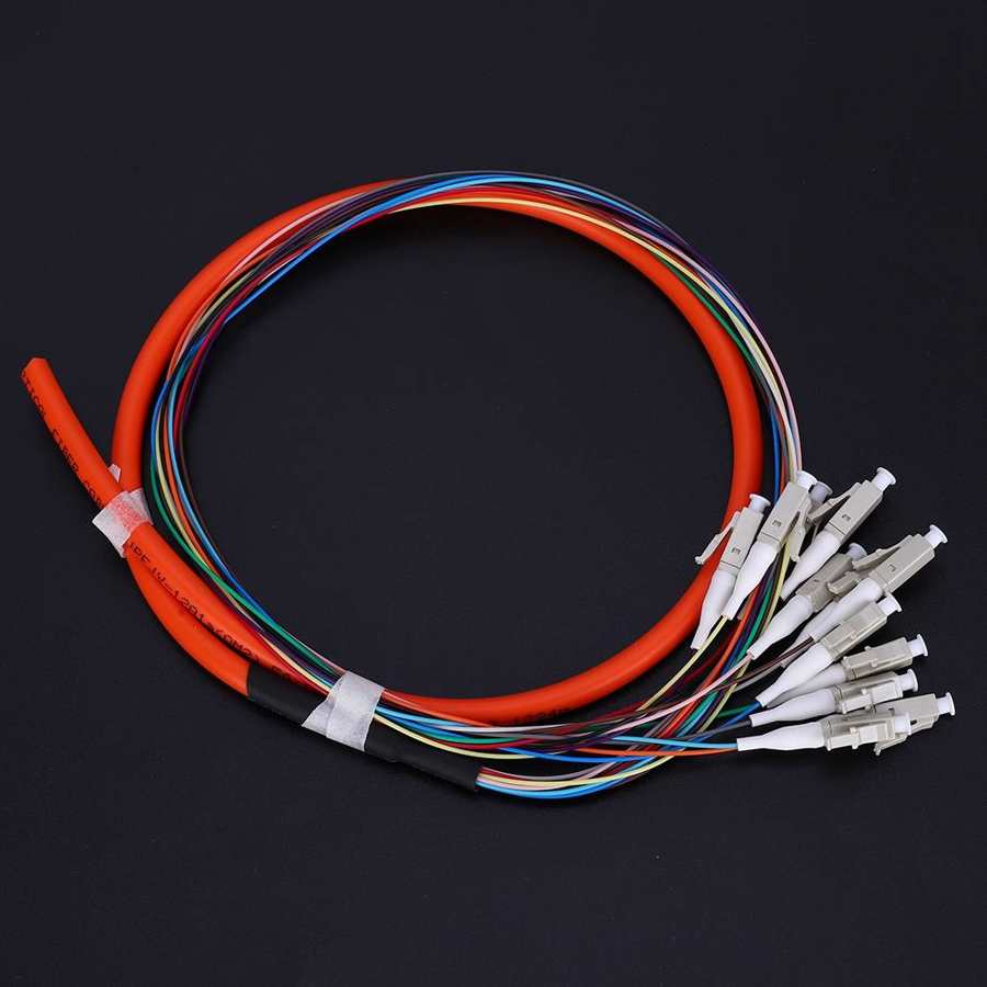 Fiber Pigtail Cable Multimode 12-Cores LC/UPC-62.5... – Vicedeal