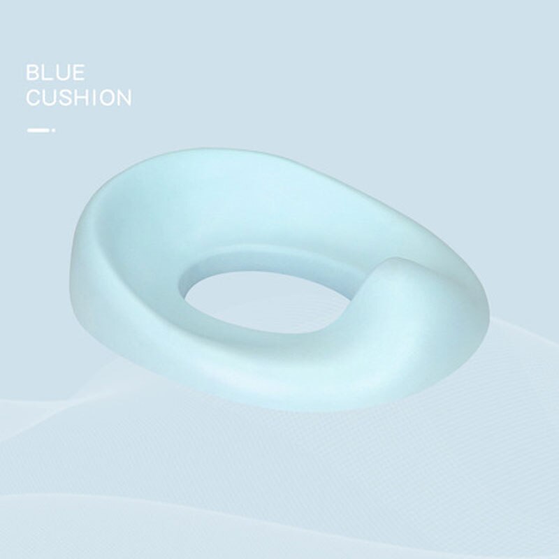 Ecofresh Baby Potty Training Seat Children's Potty Baby Toilet Seat With Adjustable Ladder Infant Toilet Training Seat: Blue cushion