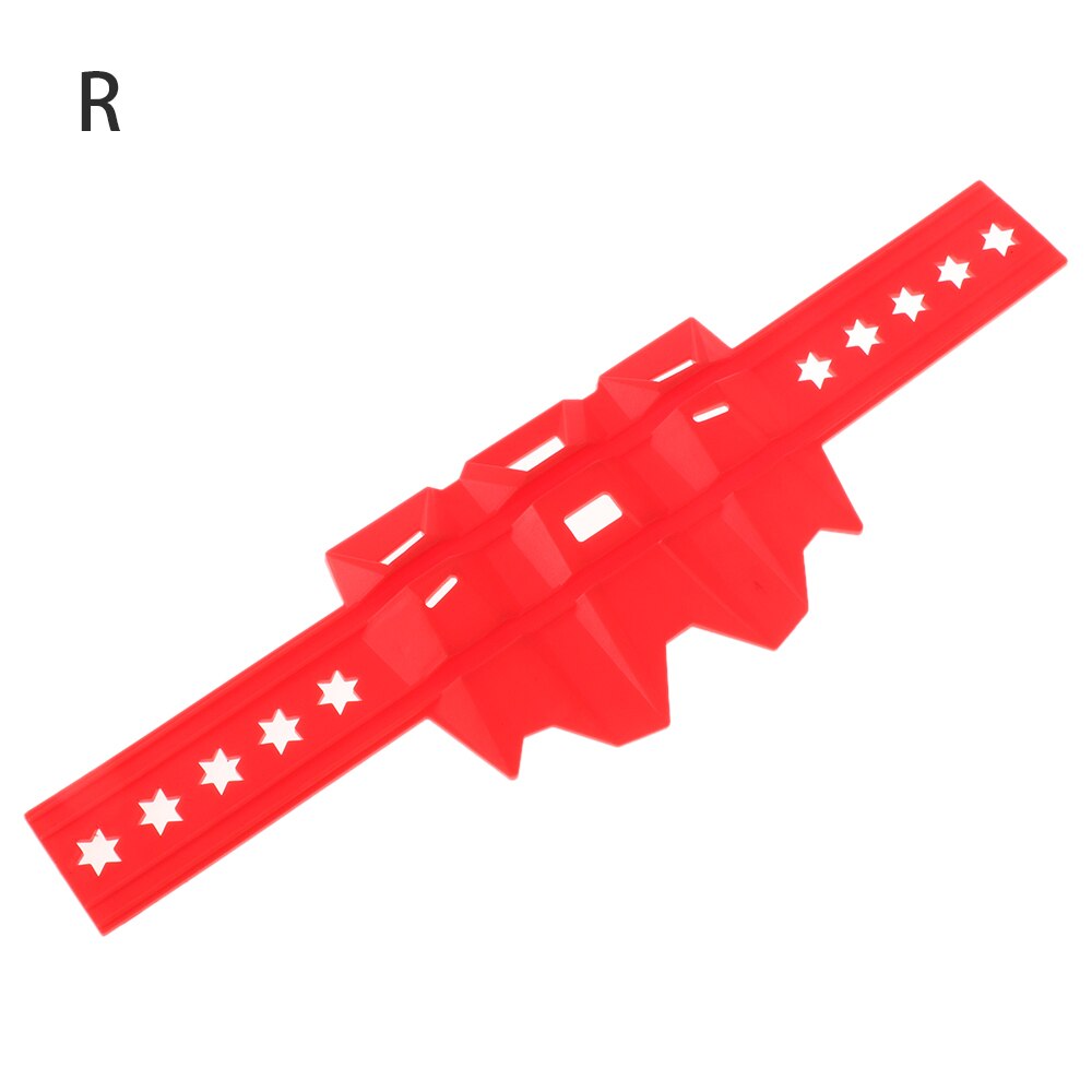 Protector de silicona para tubo de escape de motocicleta, silenciador trasero, cubierta de protección térmica, Protector de talón, accesorios para motocicleta: Red