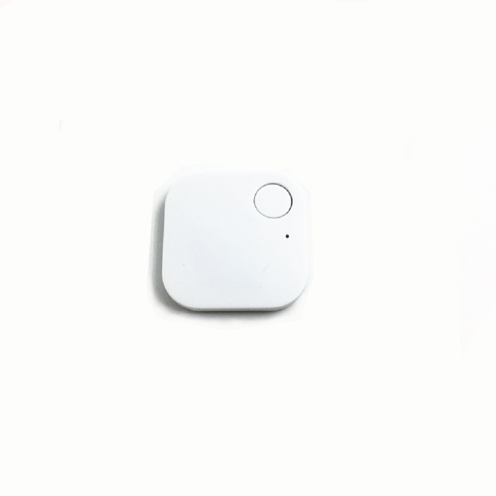 Smart tag finder bluetooth sporing børn kæledyr gps locator alarm tegnebog nøgle tracker: Hvid