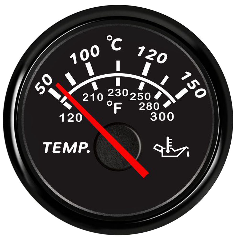 52mm Auto Wassertemperaturanzeige Auto Temperaturanzeige Wassertemperatur Digital Meter + Sensor für Auto LKW Marine Stiefel benutzerdefinierte: verrotten