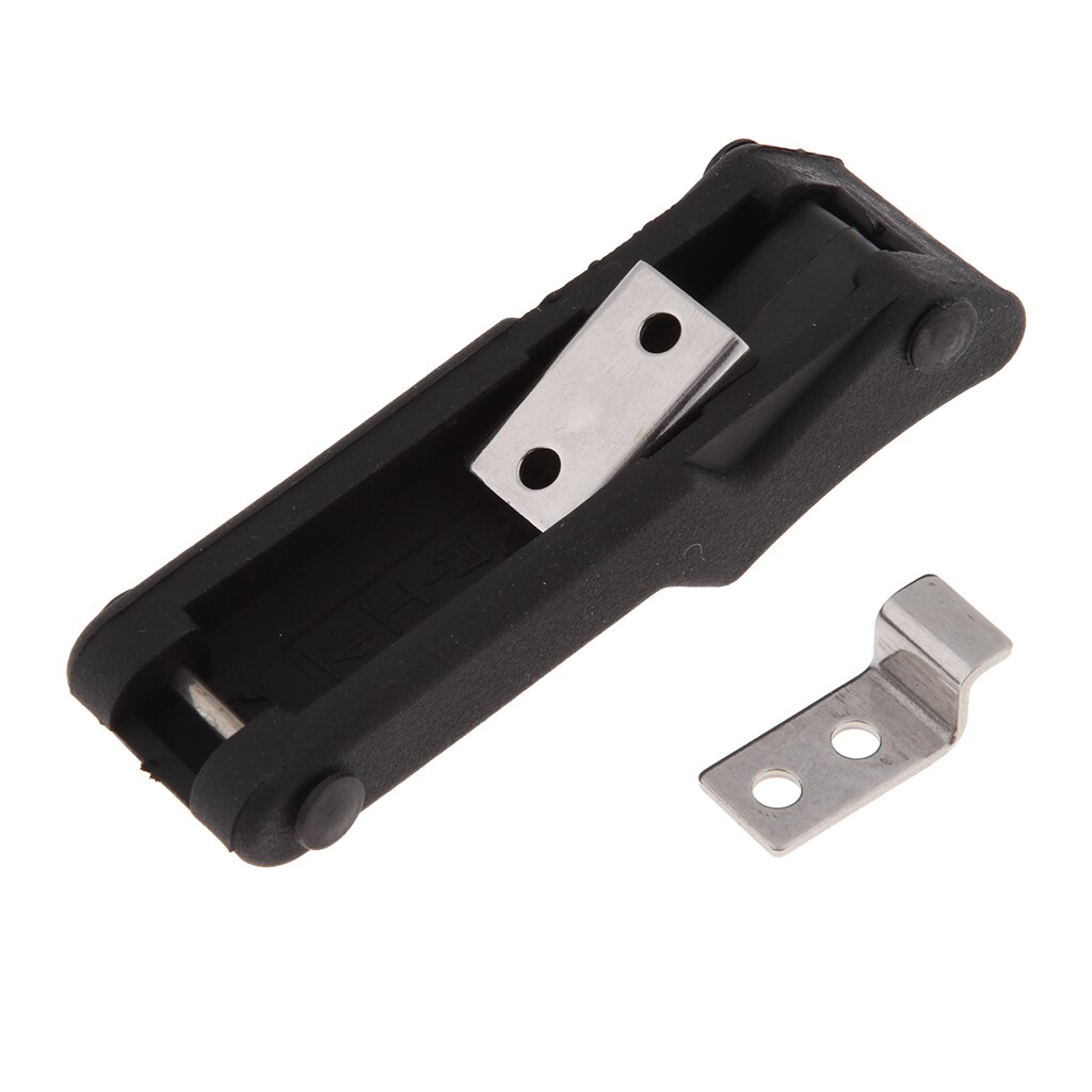 Lot De 2 Loquets En T En Caoutchouc Et Acier Inoxydable - Pour Boîtes à Outils, Glacières, Capots De Véhicules