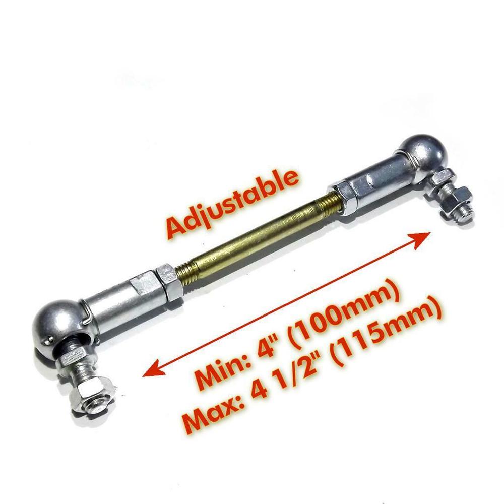SherryBerg fajs Universal adjustable Throttle Linkage Rod 4" swivel ball joint Weber EMPI CARB CARBURATOR Carburetor CARBY