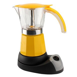 Electrical Moka Pot Italian Espresso Latte Coffee Maker About 300ml Coffee Maker Pot Percolator Coffee tools 200V EU plug
