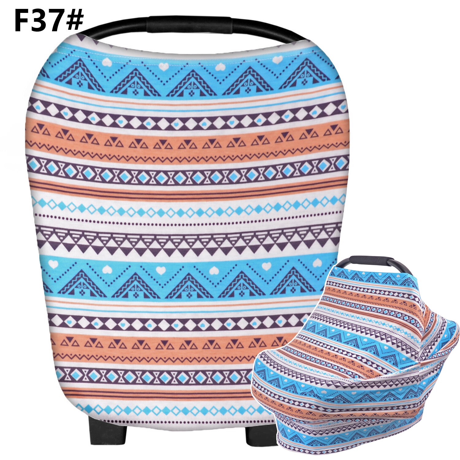 Moeder voeden borstvoedingshoes sjaal baby autostoelhoes winkelwagenhoes baby's multifunctionele cape voor borstvoeding: 1