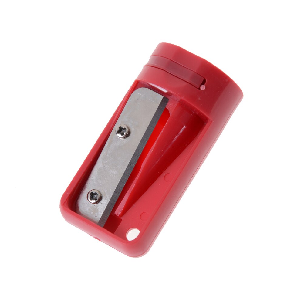 1PC multi-usage maquillage crayon charpentier boiseries taille-crayon Cutter rasoir étroit affûtage outil taille-crayon