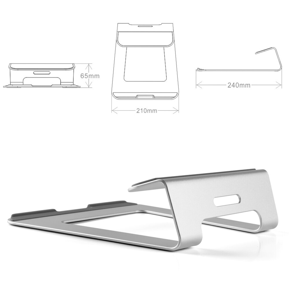 Universele Laptop Stand Beugel Aluminium Legering Notebook Houder Voor Macbook Air/Pro 11-15 Inch Laptop